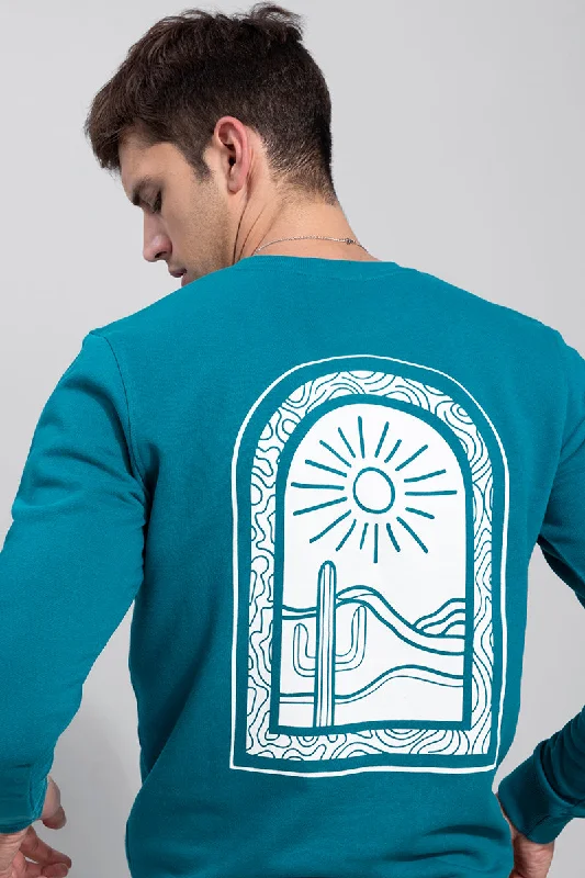 Cactus Blue Sweatshirt