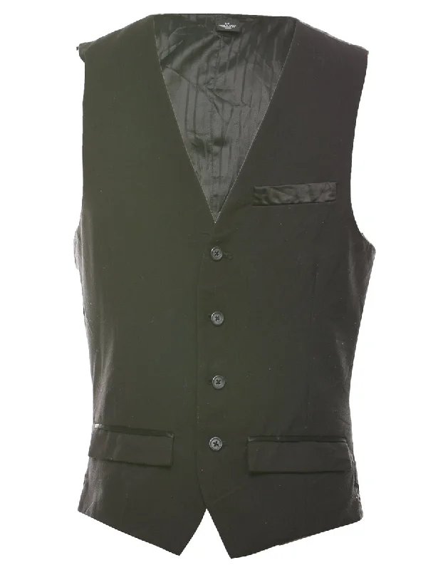 Guess Black Waistcoat - S