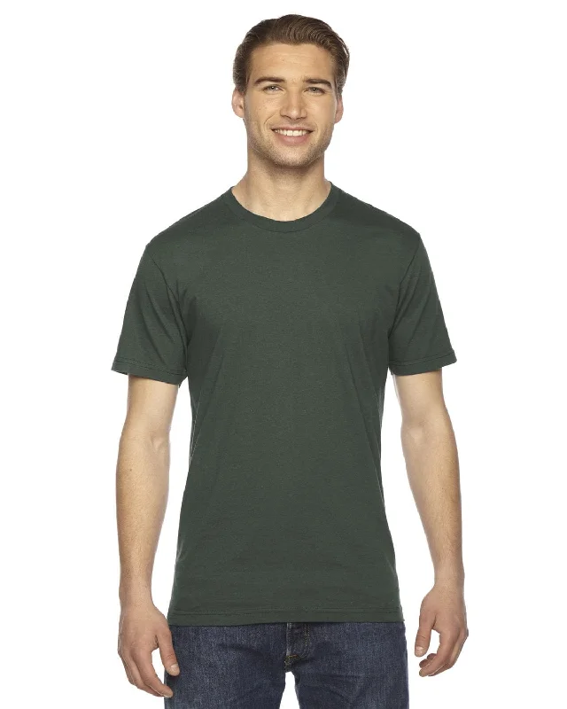 American Apparel Unisex Fine Jersey Short Sleeve T-Shirt | Lieutenant