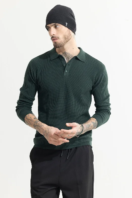 Adorn Green Polo T-Shirt