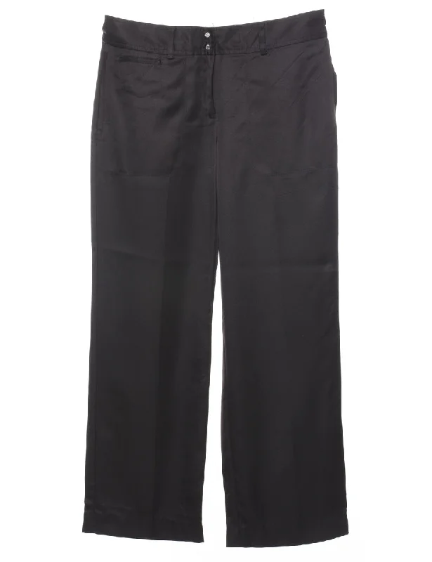 Izod Black Trousers - W31 L30