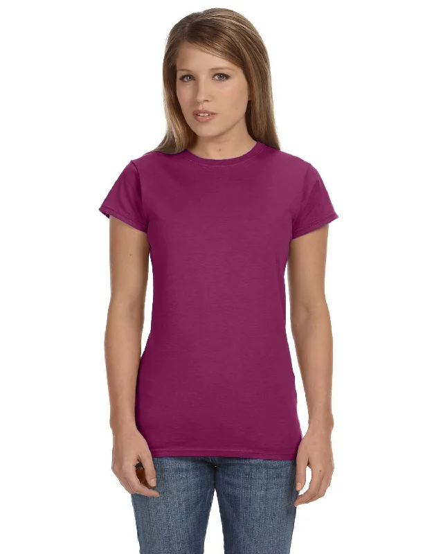 Gildan Ladies SoftStyle T-Shirt | Berry