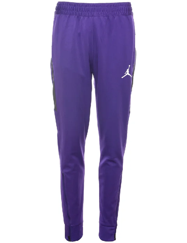 Jordan Purple Jogging Bottoms - W28 L28