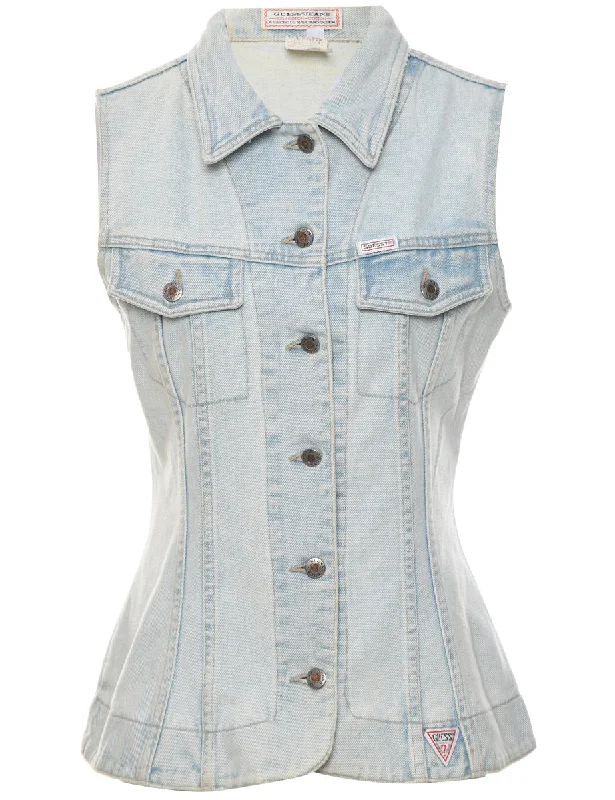 Guess Denim Jacket Vest - S