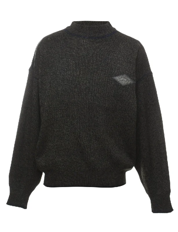 High Neck Jumper - M