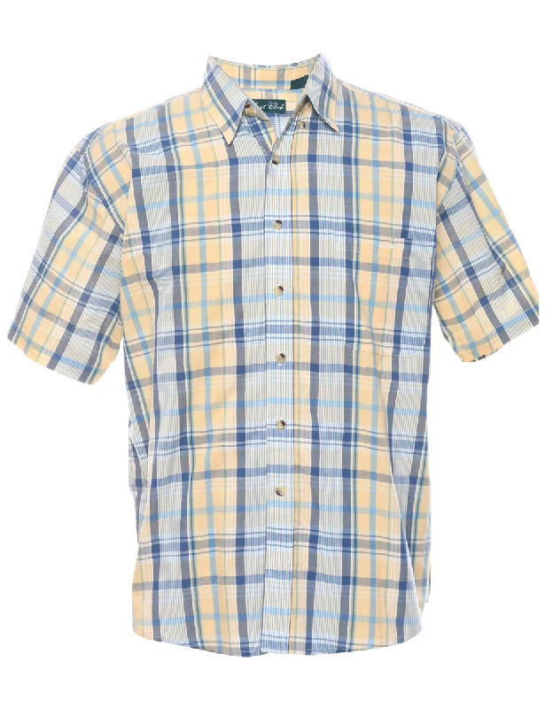 Hunt Club Checked Shirt - M