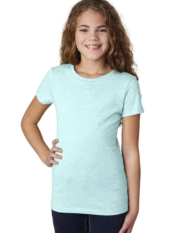 Next Level Girls Princess CVC Tee | Ice Blue