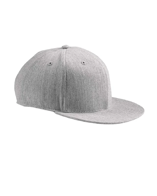 Yupoong Flexfit Premium Fitted Cap | Heather Grey