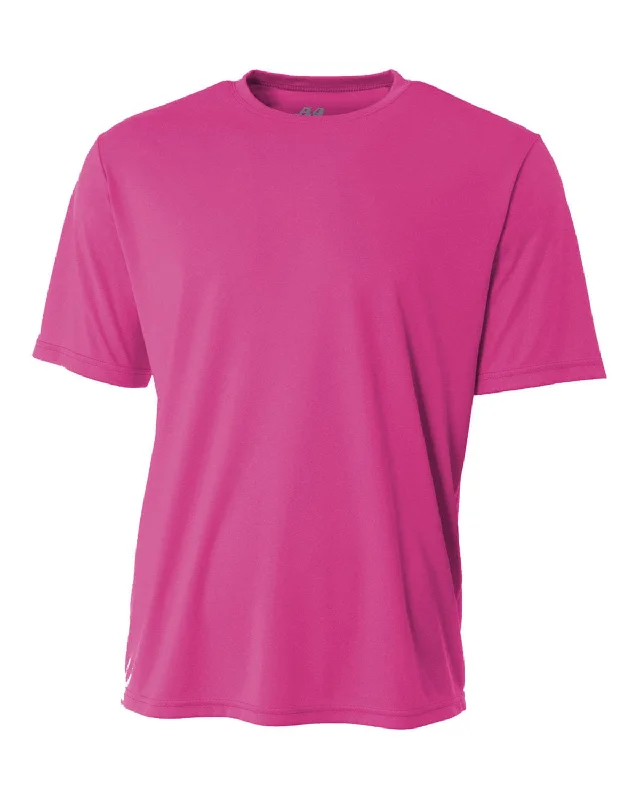 A4 Men's Cooling Performance T-Shirt | Fuchsia