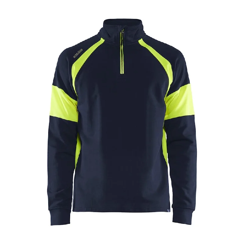 Blaklader Sweatshirt with Hi-Vis Panels 3550