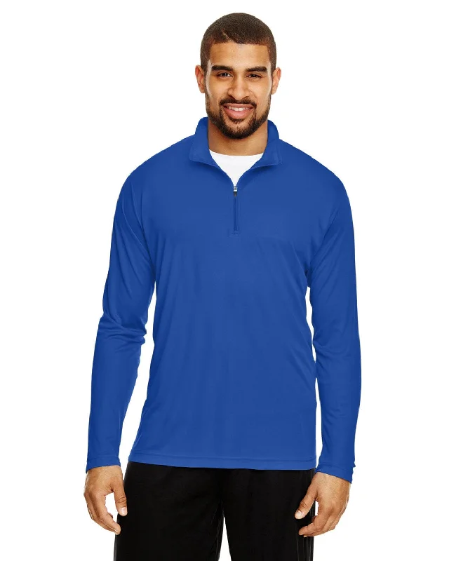 Team 365 Mens Zone Performance Quarter-Zip | Sport Royal