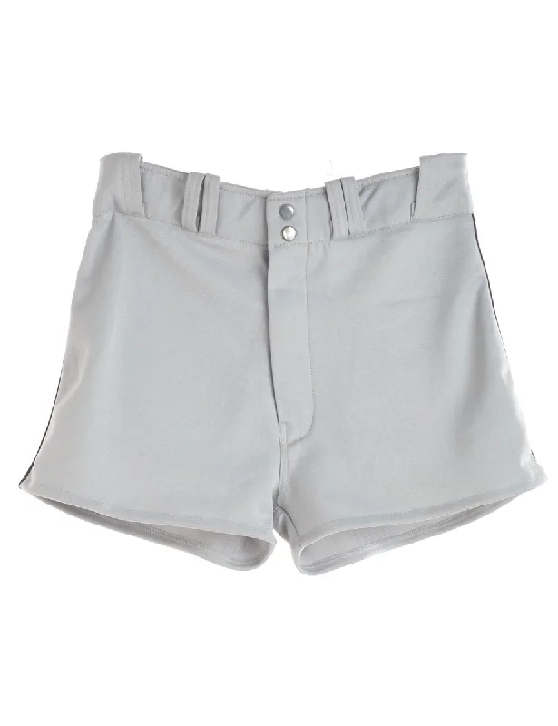 Grey Baseball Shorts