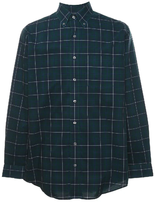 L.L. Bean Checked Shirt - M