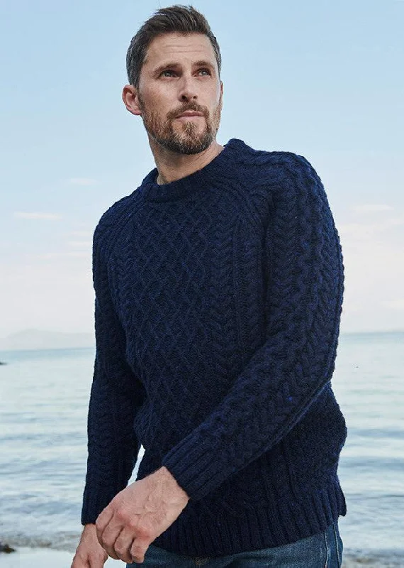 Aran Donegal Wool Sweater | Clearance