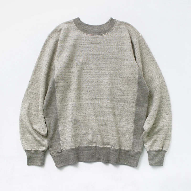 UNDYED / Lined Crew Neck Sweatshirt Colored Organic Cotton