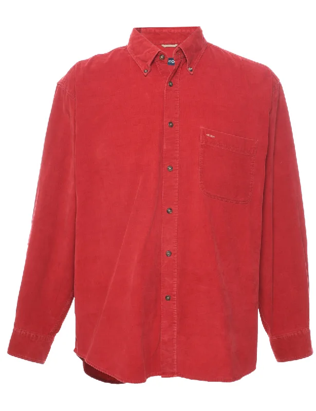 Izod Corduroy Shirt - L