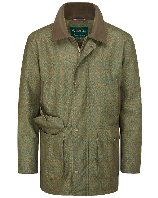 Alan Paine Didsmere Mens Technical Tweed Coat