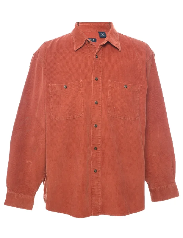 Izod Corduroy Shirt - XL