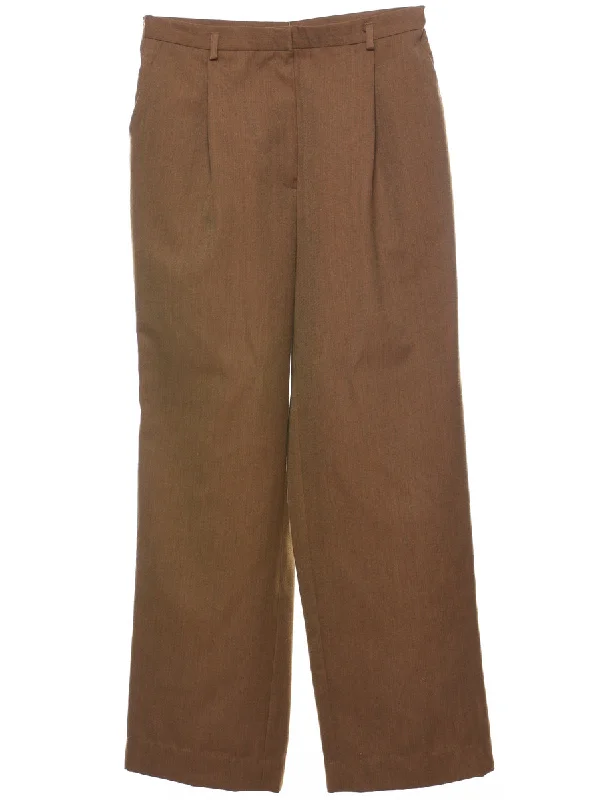 Jones New York Brown Casual Trousers - W30 L30