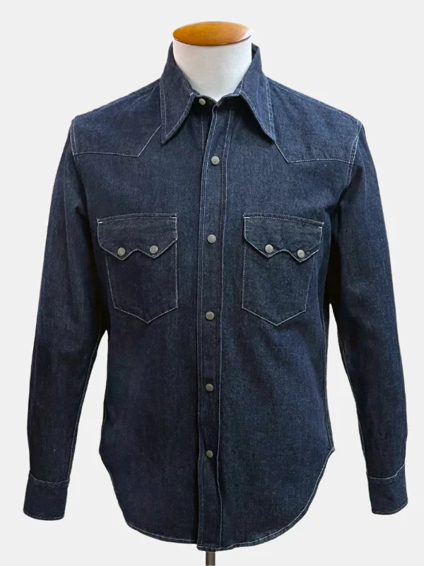 Fortela Dark Wash Denim El Paso Shirt