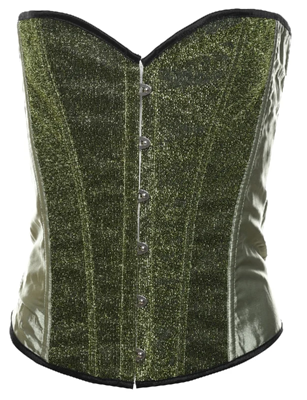 Green Bustier - L