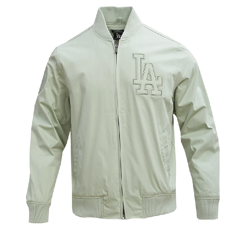 MLB LOS ANGELES DODGERS NEUTRAL TWILL JACKET (MOSS)