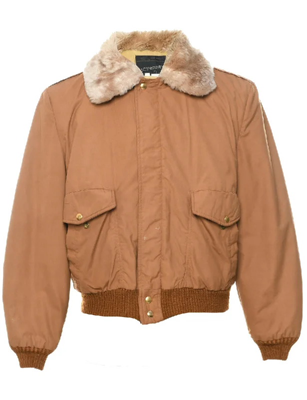 JC Penney Flight Jacket - L