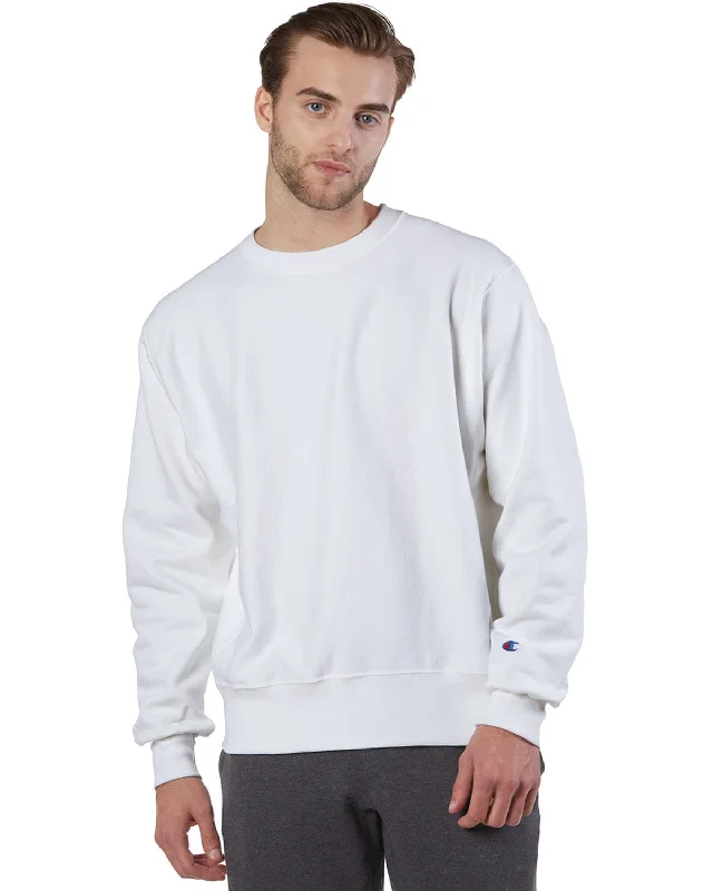 Champion Reverse Weave Crewneck Sweatshirt | White