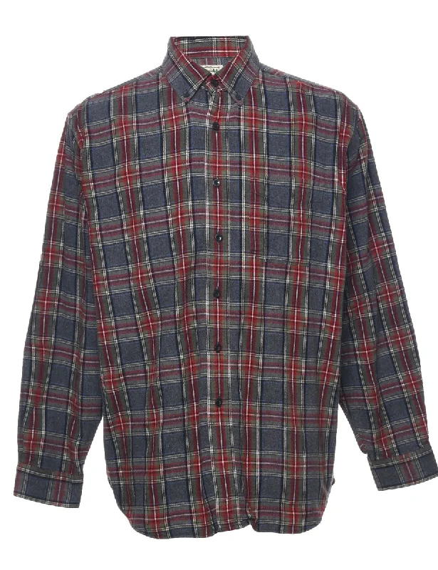 L.L. Bean Checked Shirt - L