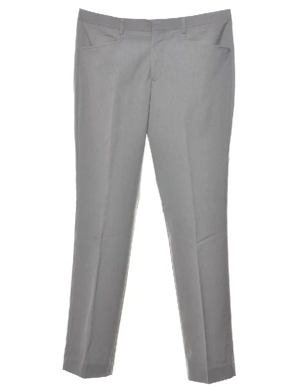 Grey Classic Trousers - W36 L35