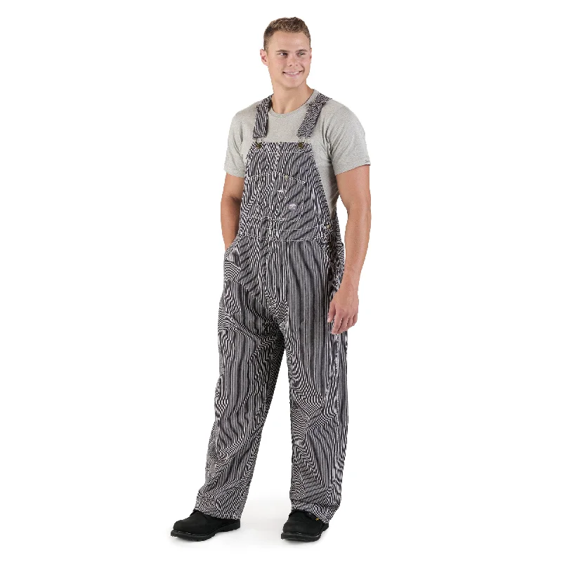 Heritage Unlined Hickory Stripe Bib Overall