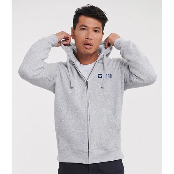 Russell Authentic Zipped Hooded Sweatshirt