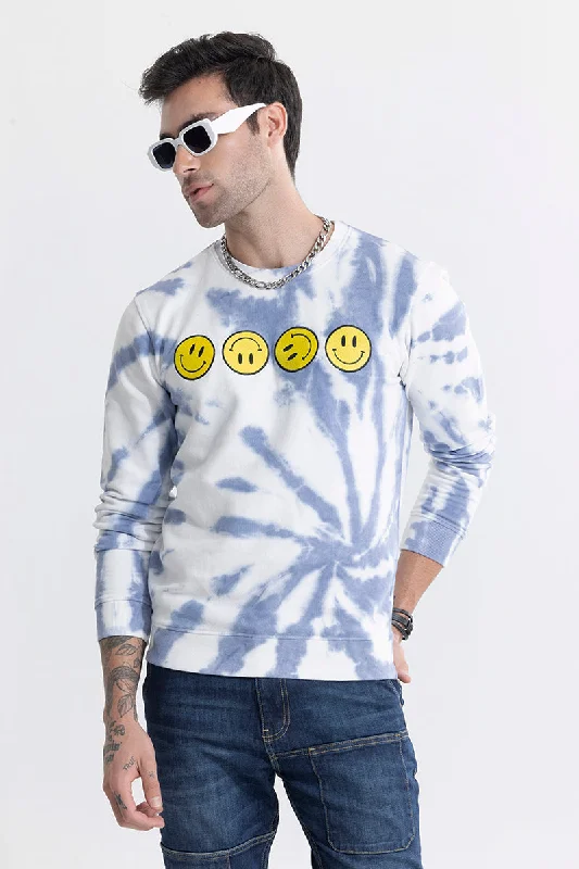 Smiley Blue Sweatshirt