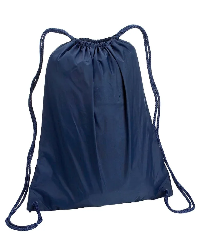 Liberty Bags Large Drawstring Backpack | Navy