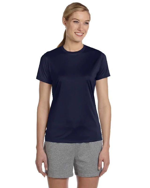 Hanes Ladies Cool Dri T-Shirt | Navy