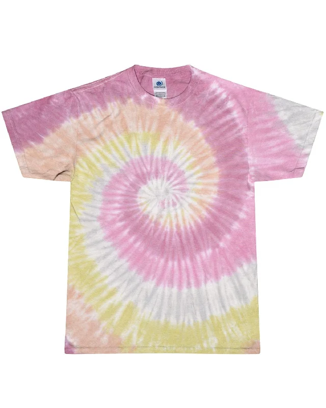 Tie-Dye Youth 100% Cotton Tie-Dyed T-Shirt | Desert Rose