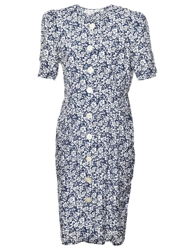 Karin Stevens Floral Dress - M