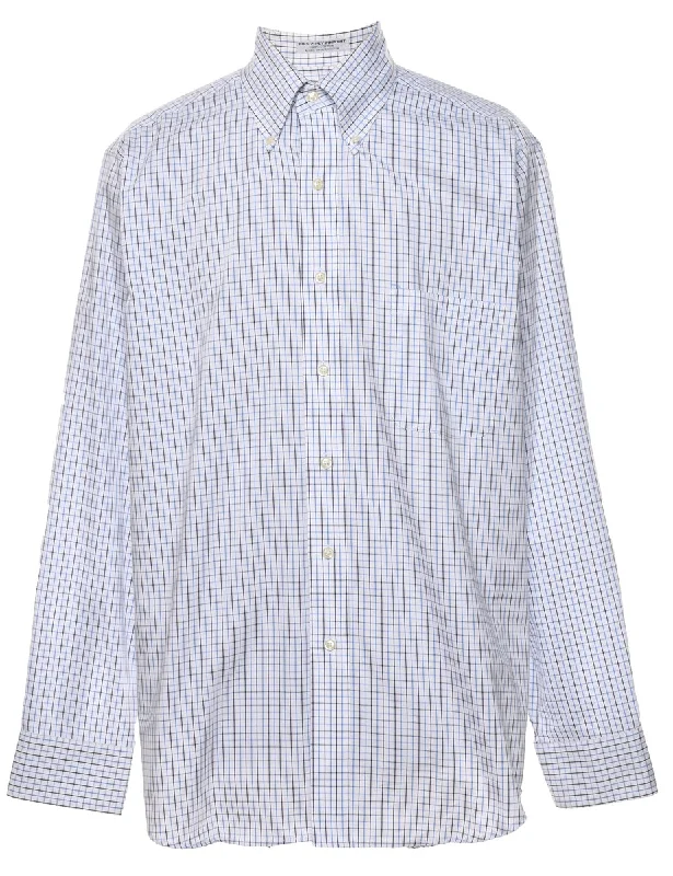 Izod Checked Shirt - L