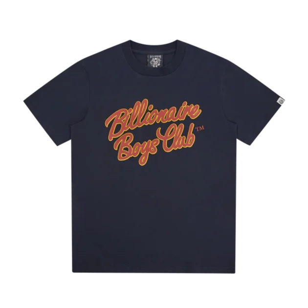 Script Logo T-shirt Navy