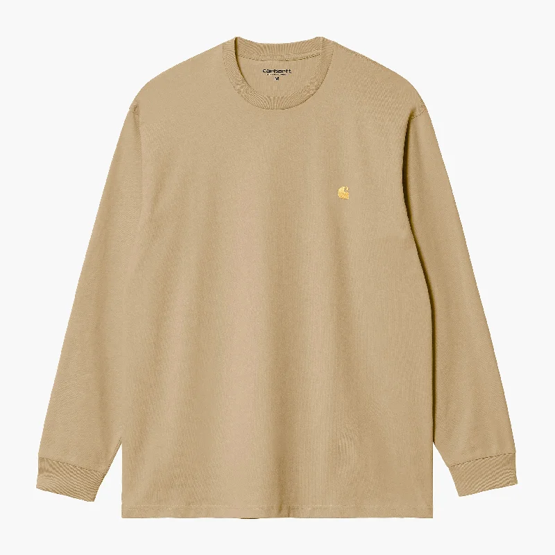 L/s Chase T-shirt Sable / Gold