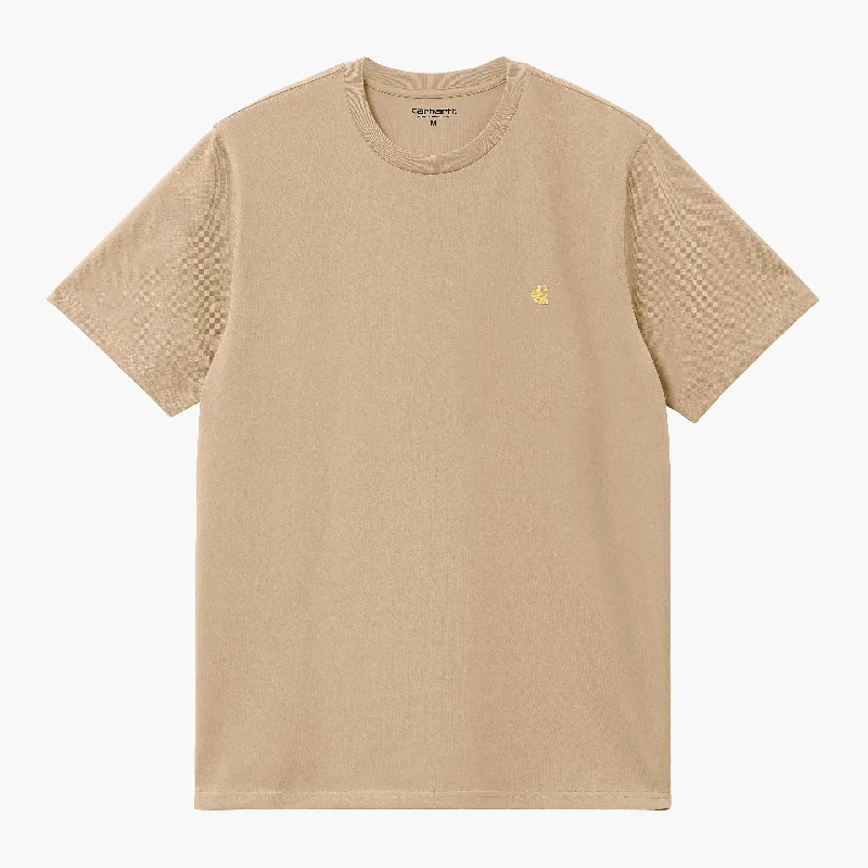 S/s Chase T-shirt Sable / Gold