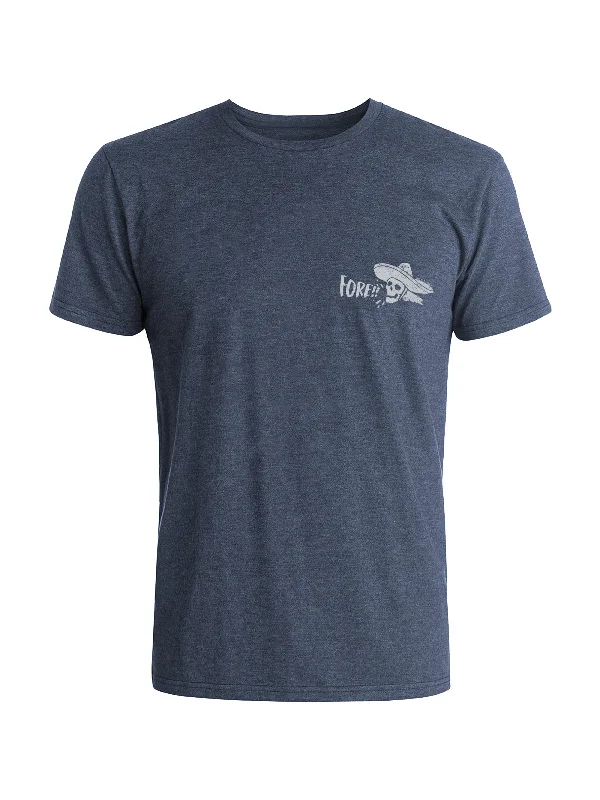 Cuidado Tee - Navy Heather (Salt)