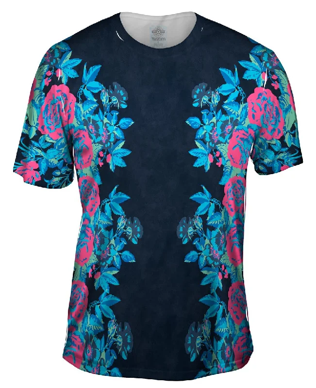 Floral Print Navy