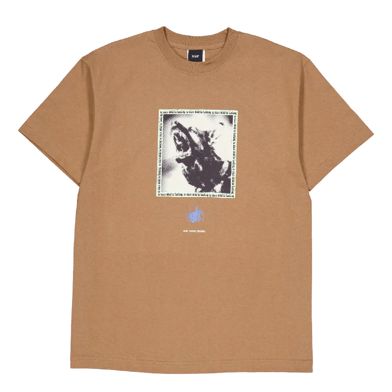 Beware S/s Tee Camel