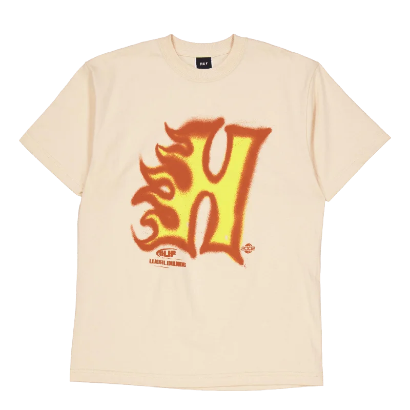 Heat Wave S/s Tee Wheat