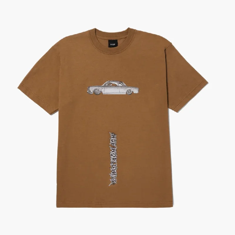 Huf Car Club S/s Tee Camel