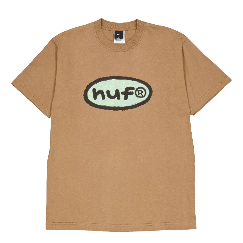 Pencilled In S/s Tee Camel