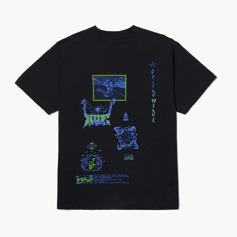 Zine S/s Washed Tee Washed Black