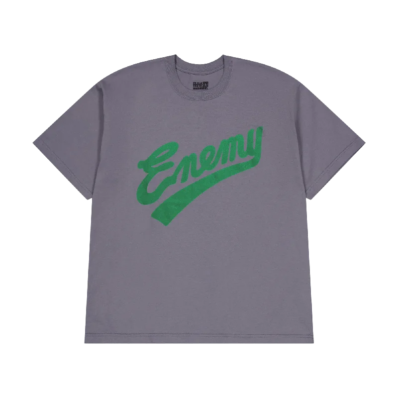 Nh X Public Enemy . Tee Ss-1 Gray