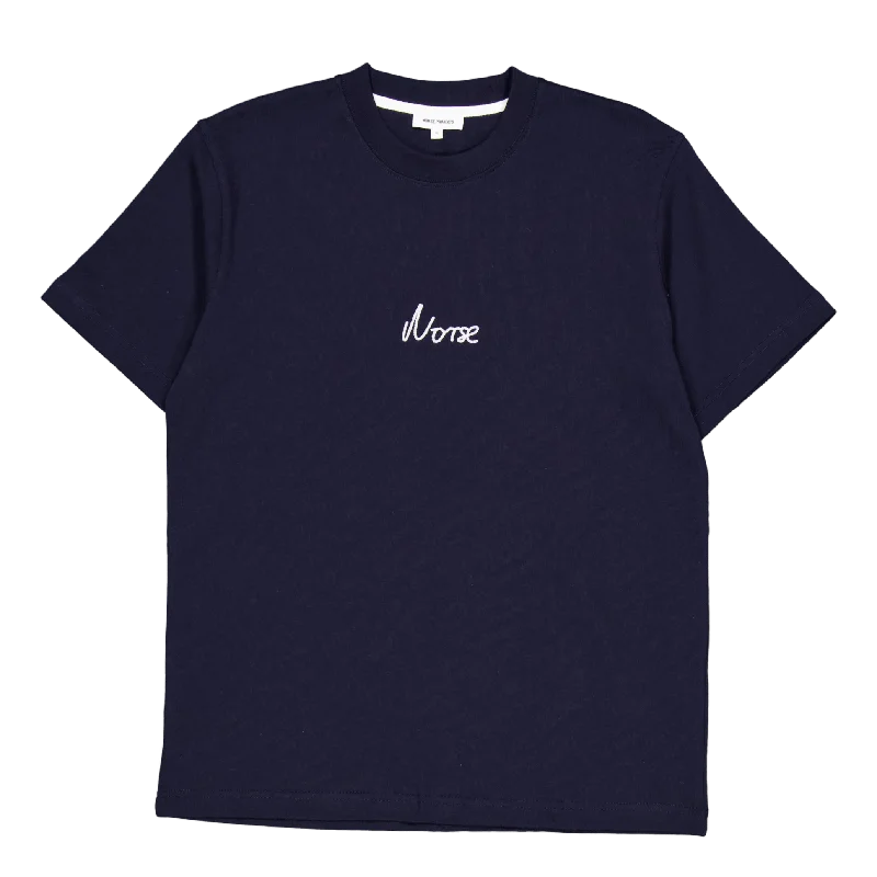 Johannes Organic Chain Stitch  Dark Navy